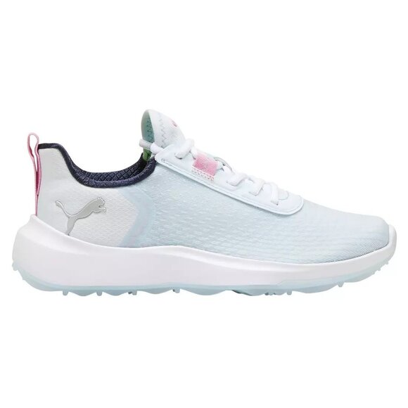 Puma Fusion Crush Sport Icy Blue/Pink Icing Women Spikeless Golf Shoes Size 7.5 - Picture 2 of 5